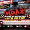 KLARIFIKASI DAN RALAT PEMBERITAAN TERKAIT PEMBERITAAN “KAPOLSEK MEMPAWAH HULU IPTU FREDY DIDUGA MAFIA MIGAS UNTUK PETI DAN PUNGLI”