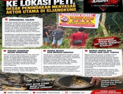 Ratusan Warga Turun ke Lokasi PETI, Desak Penindakan Menyasar Aktor Utama Di Sijangkung