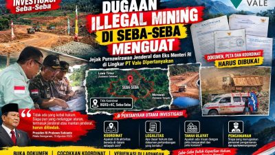 PT Vale dan Polemik Seba-Seba: Izin, Koordinat, RKAB hingga Jalan Hauling Diminta Dibuka